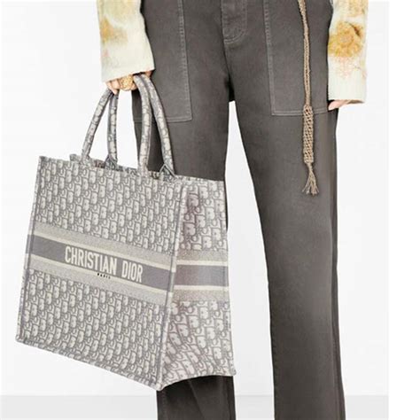 grey dior tote|dior carryall tote.